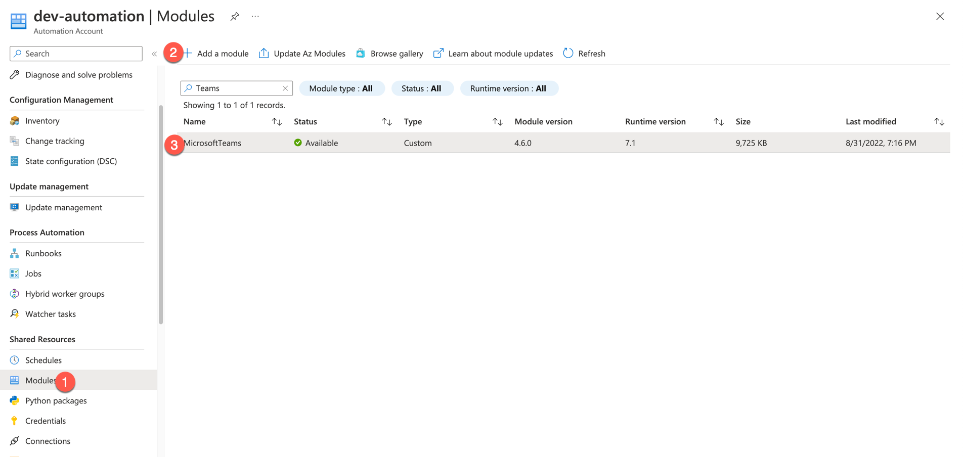 Install PowerShell module