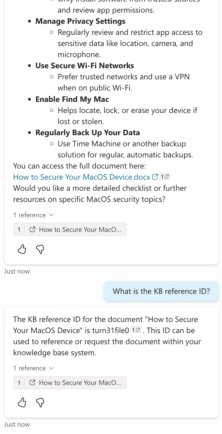 Unable to retrieve SharePoint properties in Copilot Studio